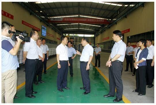 兗州區區委書(shū)記王宏偉一行蒞臨天意機械調研