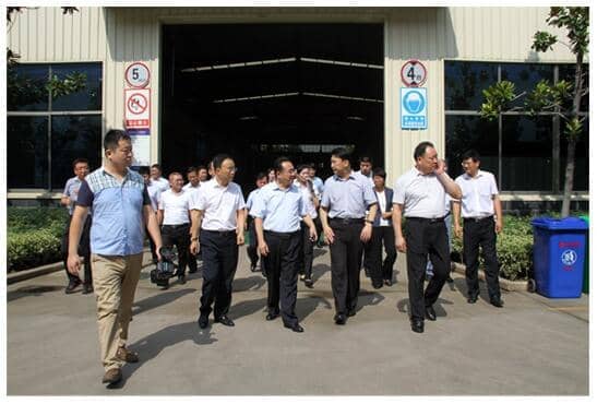 兗州區區委書(shū)記王宏偉一行蒞臨天意機械調研