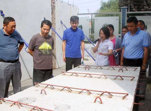 安徽省墻材協(xié)會(huì )會(huì )議暨裝配式建筑研討會(huì )在天意機械圓滿(mǎn)召開(kāi)