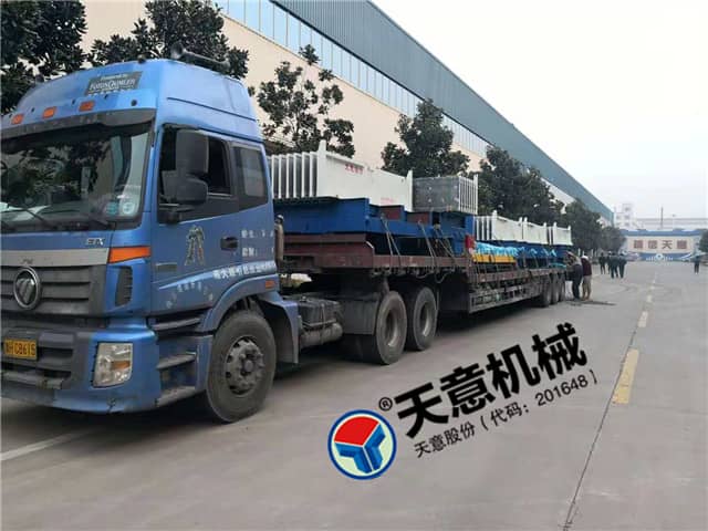 國慶時(shí)節天意機械發(fā)貨忙