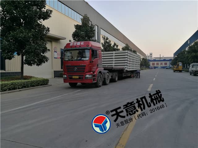 國慶時(shí)節天意機械發(fā)貨忙