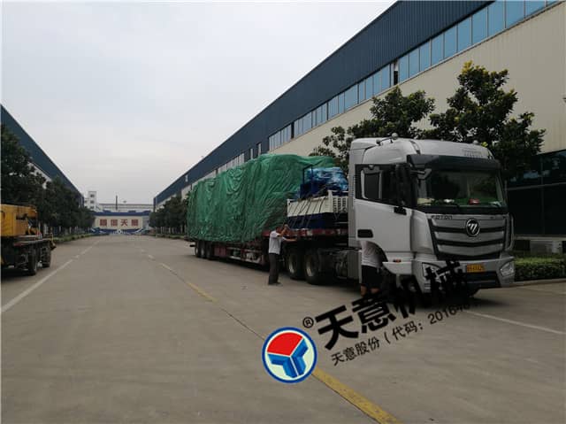 國慶時(shí)節天意機械發(fā)貨忙