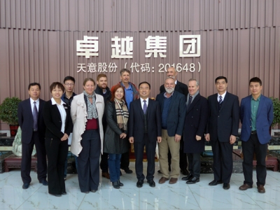 澳大利亞客戶(hù)到天意機械經(jīng)典集團考察洽談合作