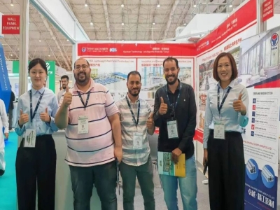 馳騁“沙”場(chǎng)丨天意機械亮相2023 年沙特建筑建材及基礎設施展