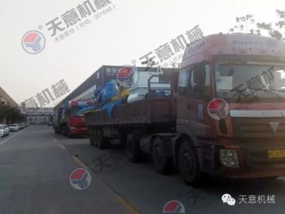 天意機械輕質(zhì)墻板生產(chǎn)線(xiàn)成功發(fā)往甘肅