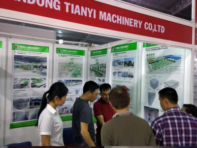 天意機械參展2016年越南建筑建材展覽會(huì )