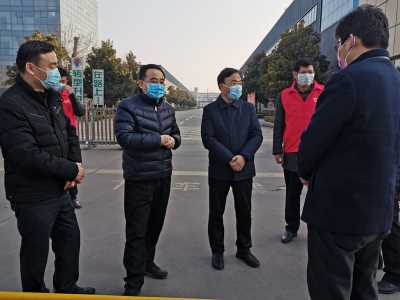 區委書(shū)記王宏偉一行蒞臨天意機械督導企業(yè)復工及疫情防控工作