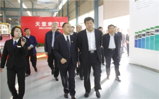 濟寧市副市長(cháng)張勝明蒞臨天意機械