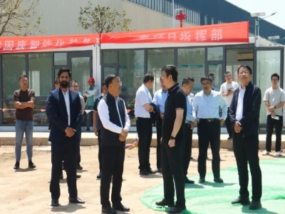 王慶帶隊調研天意機械大宗固體廢物循環(huán)利用技術(shù)及智能化裝備研發(fā)生產(chǎn)項目